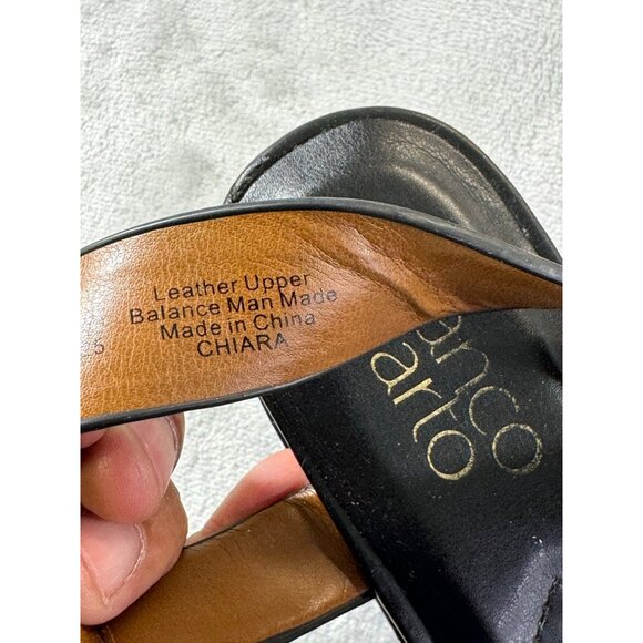 Franco Sarto Womens shoes size 8 chiara strappy sandals with wedge heel - Picture 14 of 16